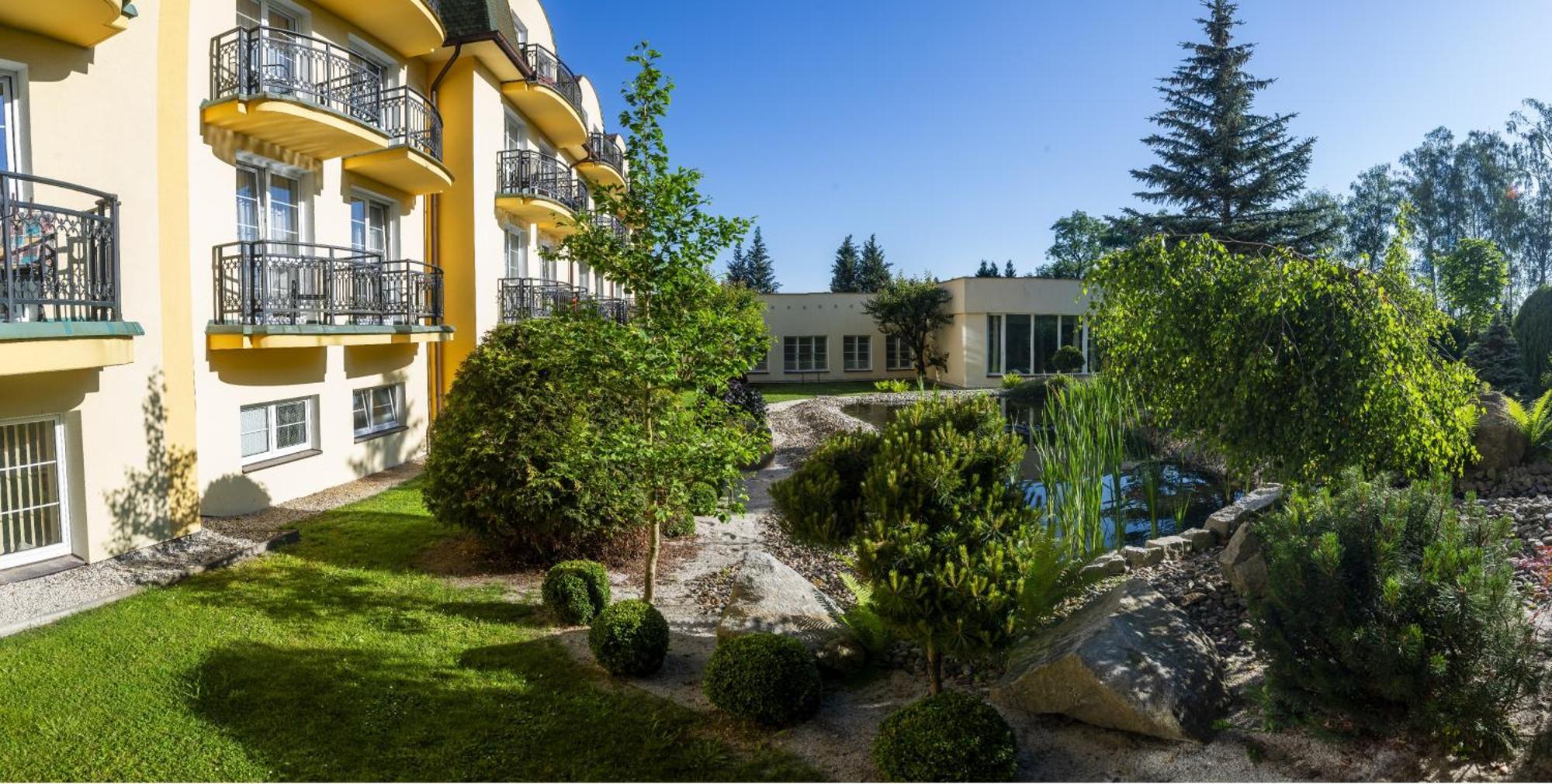 Spa Hotel Diana Frantiskovy Lazne Luaran gambar